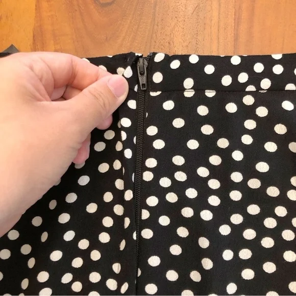 SUZY SHIER Gorgeous Polka Dots Boho  Pattern Cottagecore Summer Maxi Skirt.Small - Picture 10 of 13